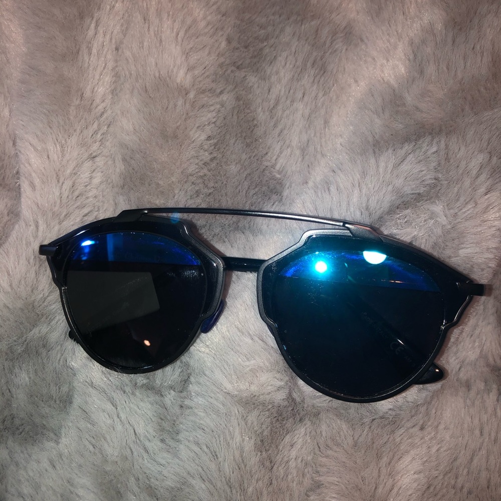 Dior Black Frame Glasses! Comes with glasses case.